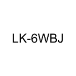 Epson LK-6WBJ Zwart, Wit