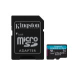 Kingston Technology 1TB microSDXC Canvas Go Plus 170R A2 U3 V30 kaart + ADP