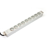 Digitus A-19-STRIP-3-IMP power distribution unit (PDU) 1U White 9 AC outlet(s)