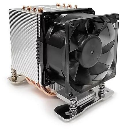Image of Inter-Tech A-35 Processor Cooler 8 cm Aluminium, Black