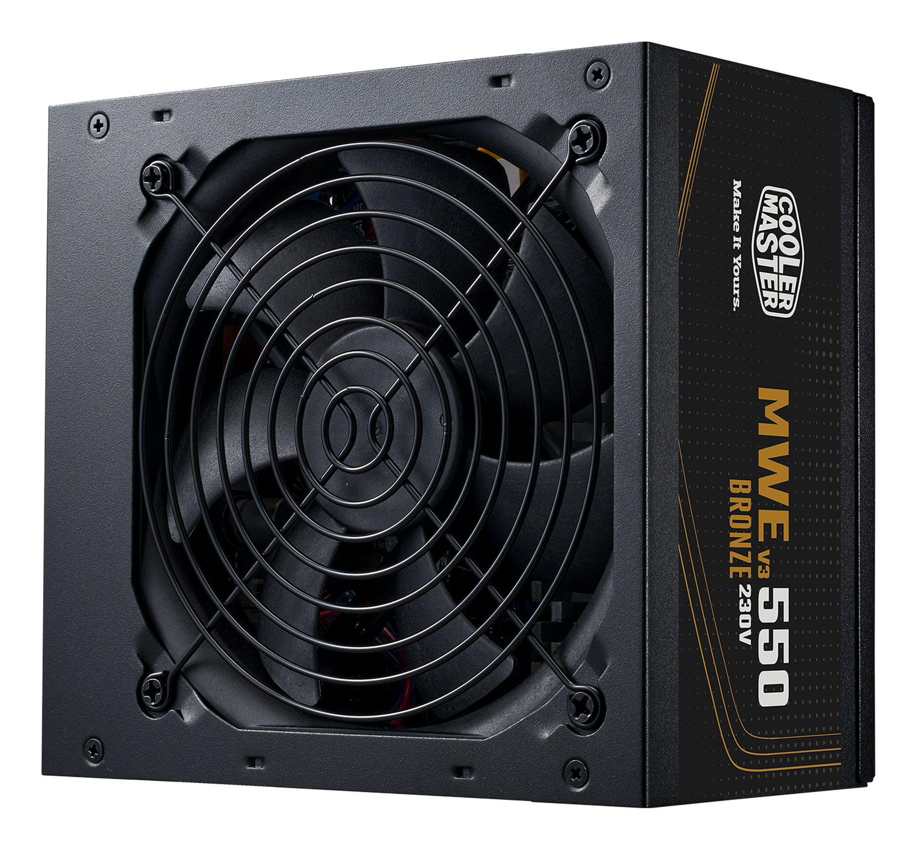 Cooler Master MWE Bronze 550 V3 230V power supply unit 550 W 24-pin ATX ATX Black