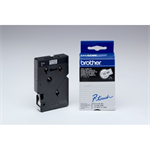 Brother TC-101A DirectLabel black on Transparent 12mm x 7,7m Pack=10 for Brother P-Touch TC 9-12mm