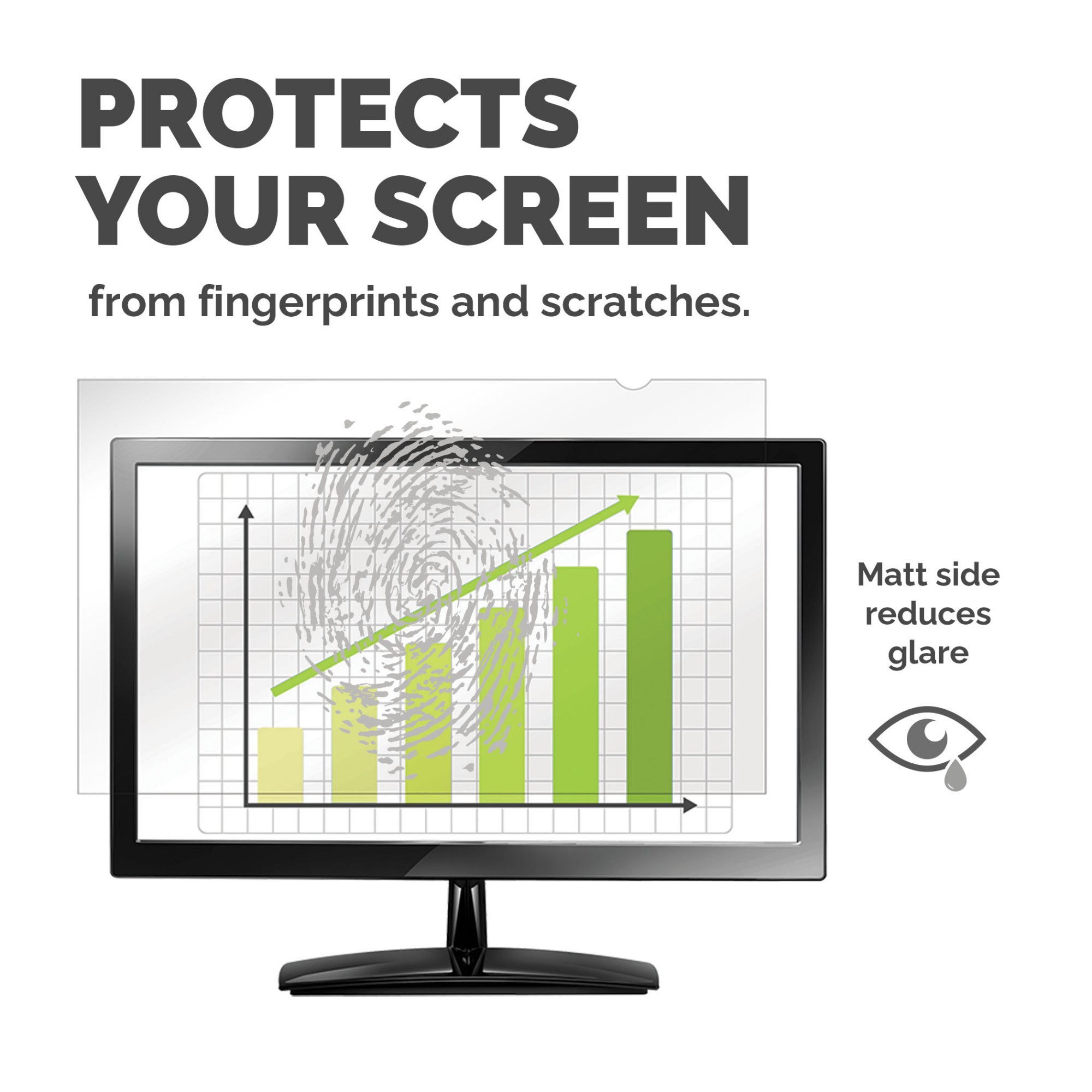 Fellowes Blackout Privacy Filter Widescreen 24 Inch 4801601