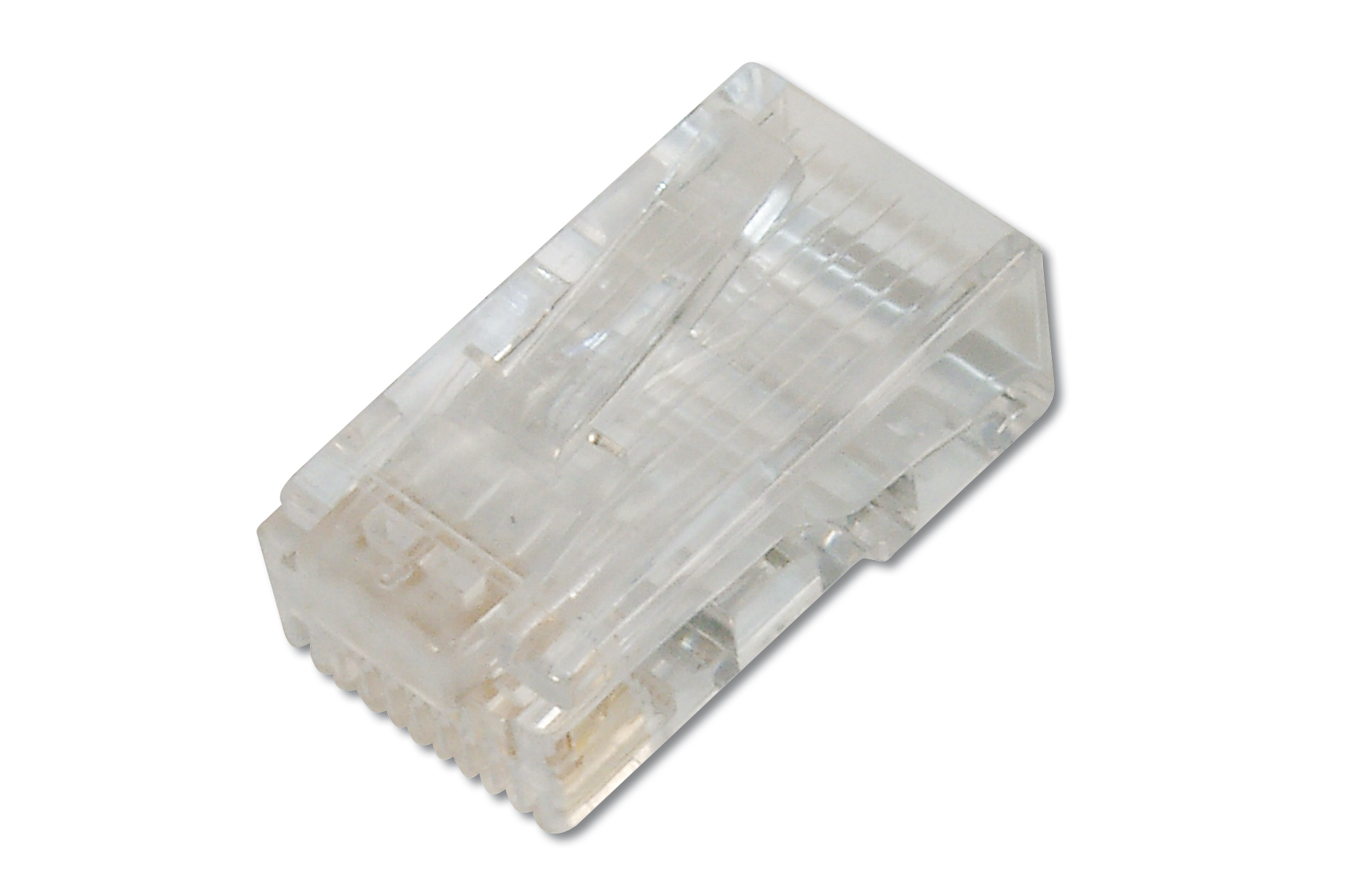 Digitus CAT 6 Modular plugs for round cable, unshielded, Pass through connector
