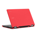 iPearl mCover notebook case 11.6" Cover Red