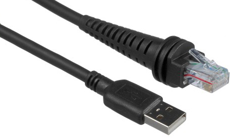 Honeywell CBL-500-300-S00-03 serial cable Black 3 m USB2.0-A RJ-45