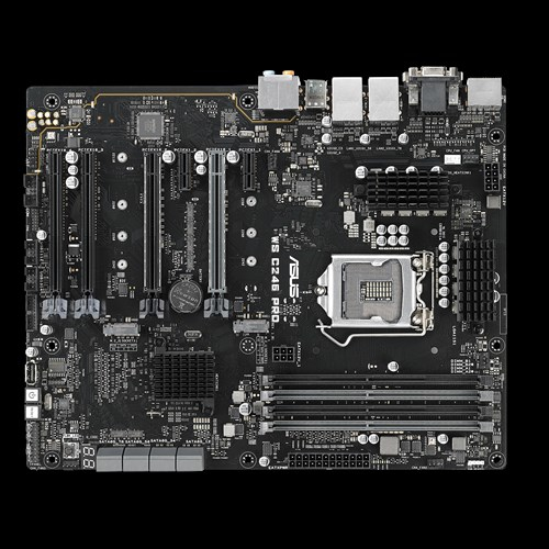 Image of ASUS WS C246 PRO Intel C246 LGA 1151 (Socket H4) ATX