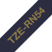 Brother TZE-RN54 etikett-tejp Guld på marinblå