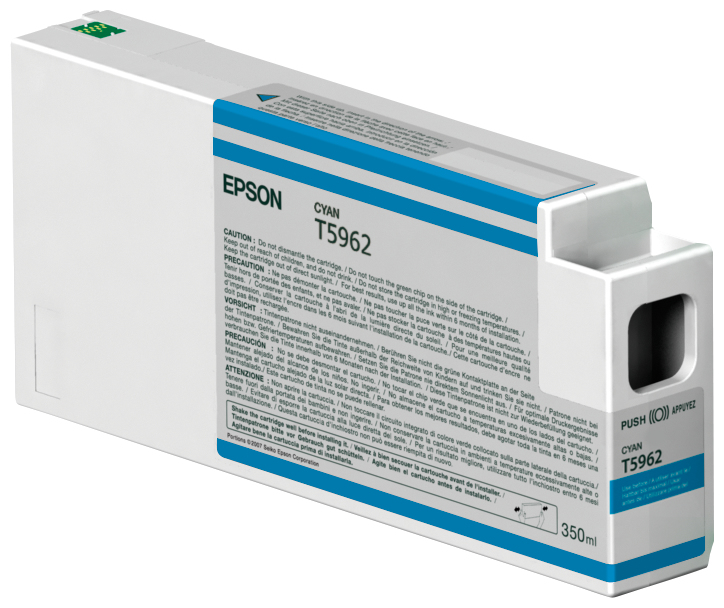 Epson C13T596200/T5962 Ink cartridge cyan 350ml for Epson Stylus Pro WT 7900/7700/7890/7900