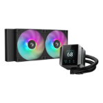 DeepCool MYSTIQUE 240 ARGB Processor All-in-one liquid cooler 12 cm Black 1 pc(s)