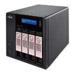 Fujitsu CELVIN NAS Q805 Tower Ethernet LAN Black J1900