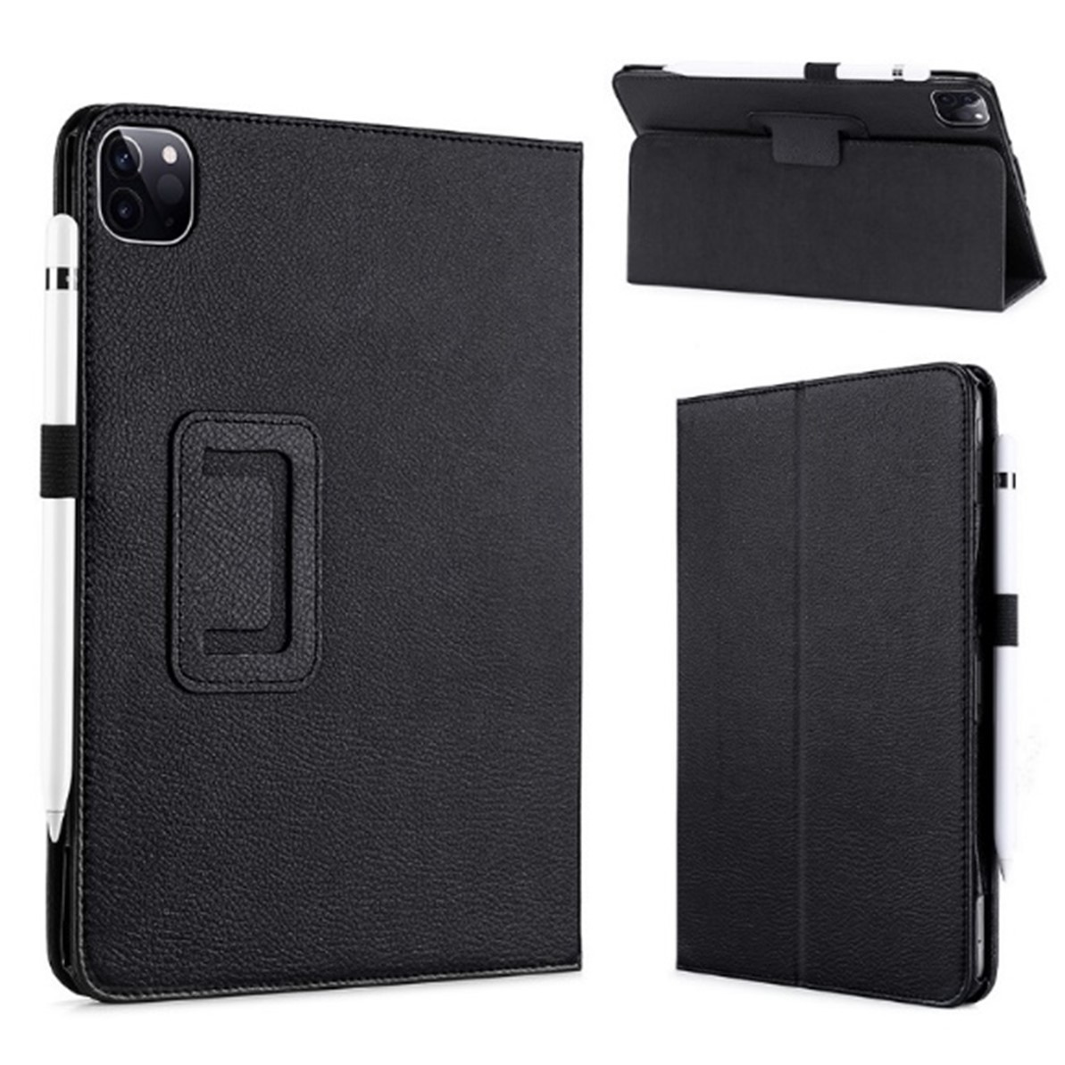 JLC iPad Pro 12.9 4th Gen Executive Wallet Case - Black