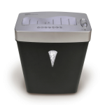 Royal MC500 paper shredder Micro-cut shredding Black, Silver