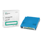 HPE LTO-9 Ultrium 45TB RW Custom Labeled 20 Data Cartridges with Cases