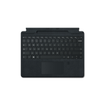 Microsoft Surface Pro Signature Keyboard with Fingerprint Reader Black Microsoft Cover port QWERTY English