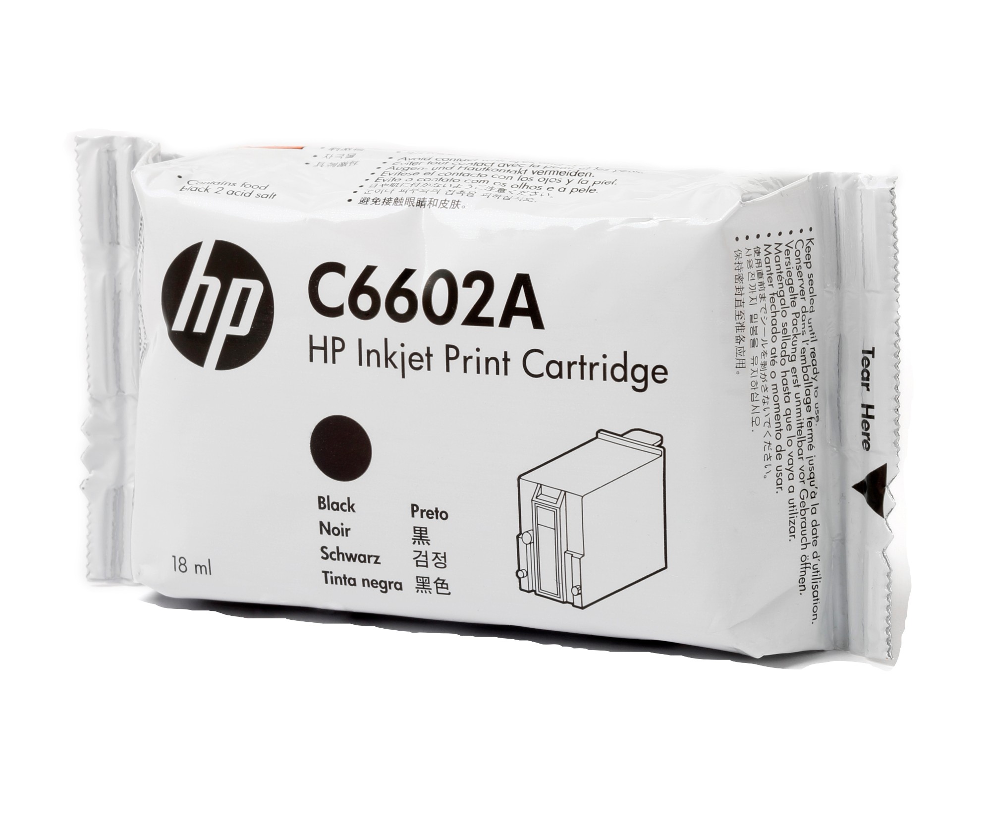 HP C6602A Printhead cartridge black 18ml for HP Addmaster IJ 6000