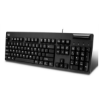 Adesso EasyTouch 630SB keyboard Office USB QWERTY UK English Black