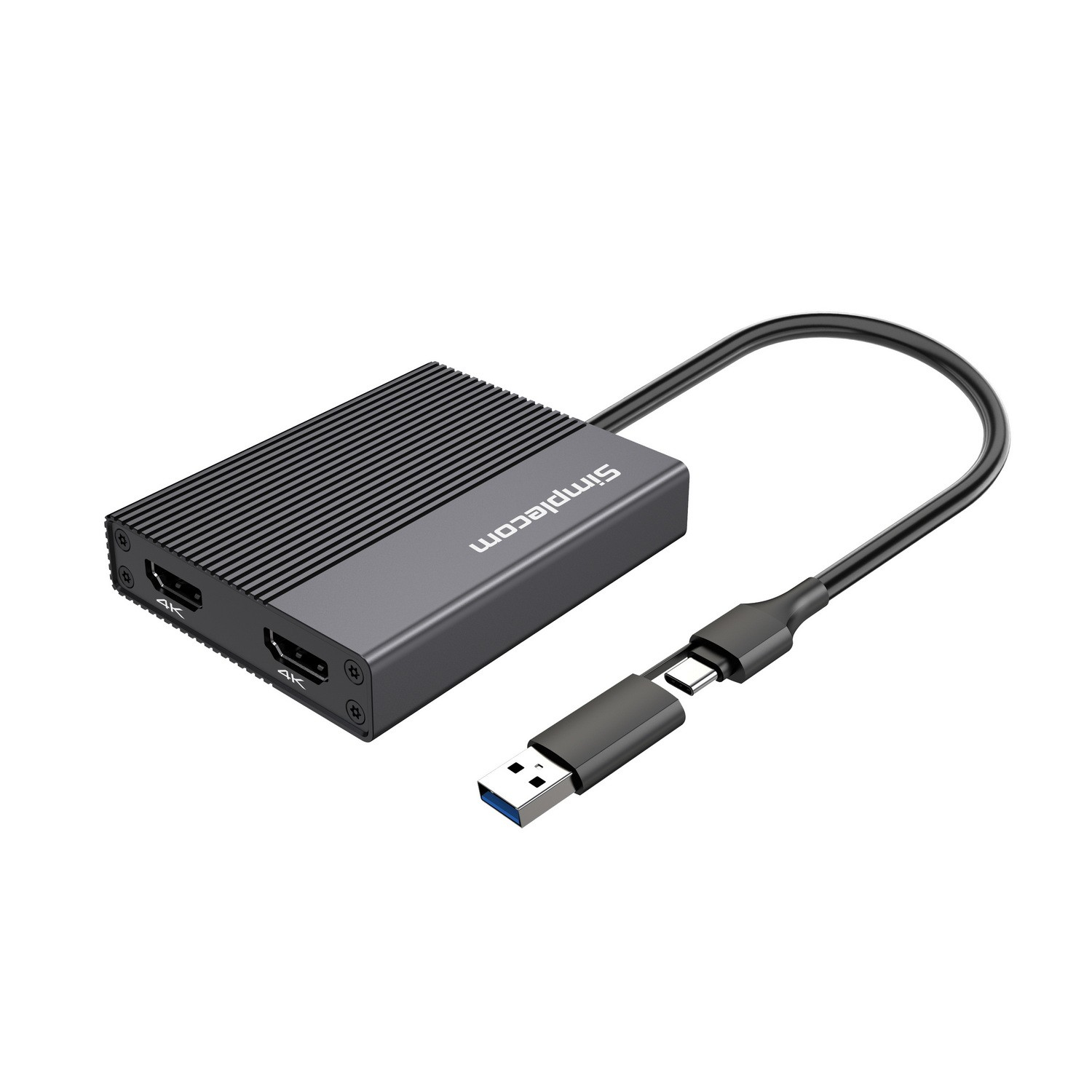 Software Adaptor Graphics Simplecom DA369 USB graphics adapter Black