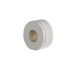 SIRIUS 2 ply white mini jumbo toilet rolls packed 12x150m 60mm core 77 cases per pallet