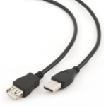 Gembird CCP-USB2-AMAF-15C USB cable 4.6 m USB 2.0 USB A Black