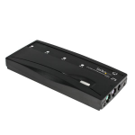 StarTech.com 4-Poort PS/2 KVM-switch Set met Kabels Zwart