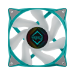 Iceberg Thermal IceGALE ARGB Computer case Fan 12 cm Teal 1 pc(s)
