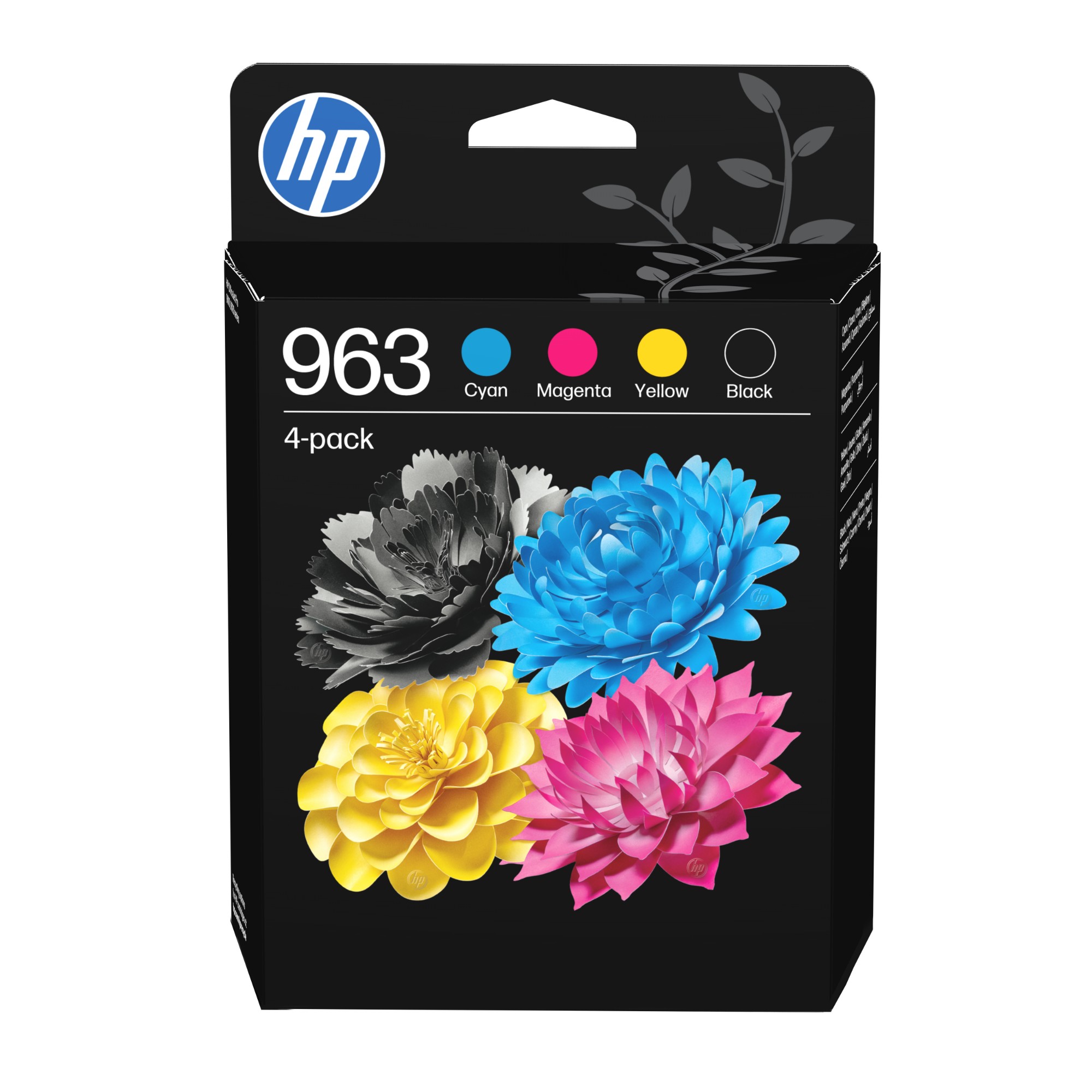 Hp Black 6Zc70ae/963 Ink Cartridge Multi Pack Bk.c.m.y 24.09Ml + 3X10.7ml Pa