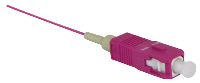 Image of Lanview LVO231805 fibre optic cable 2 m SC OM4 Magenta