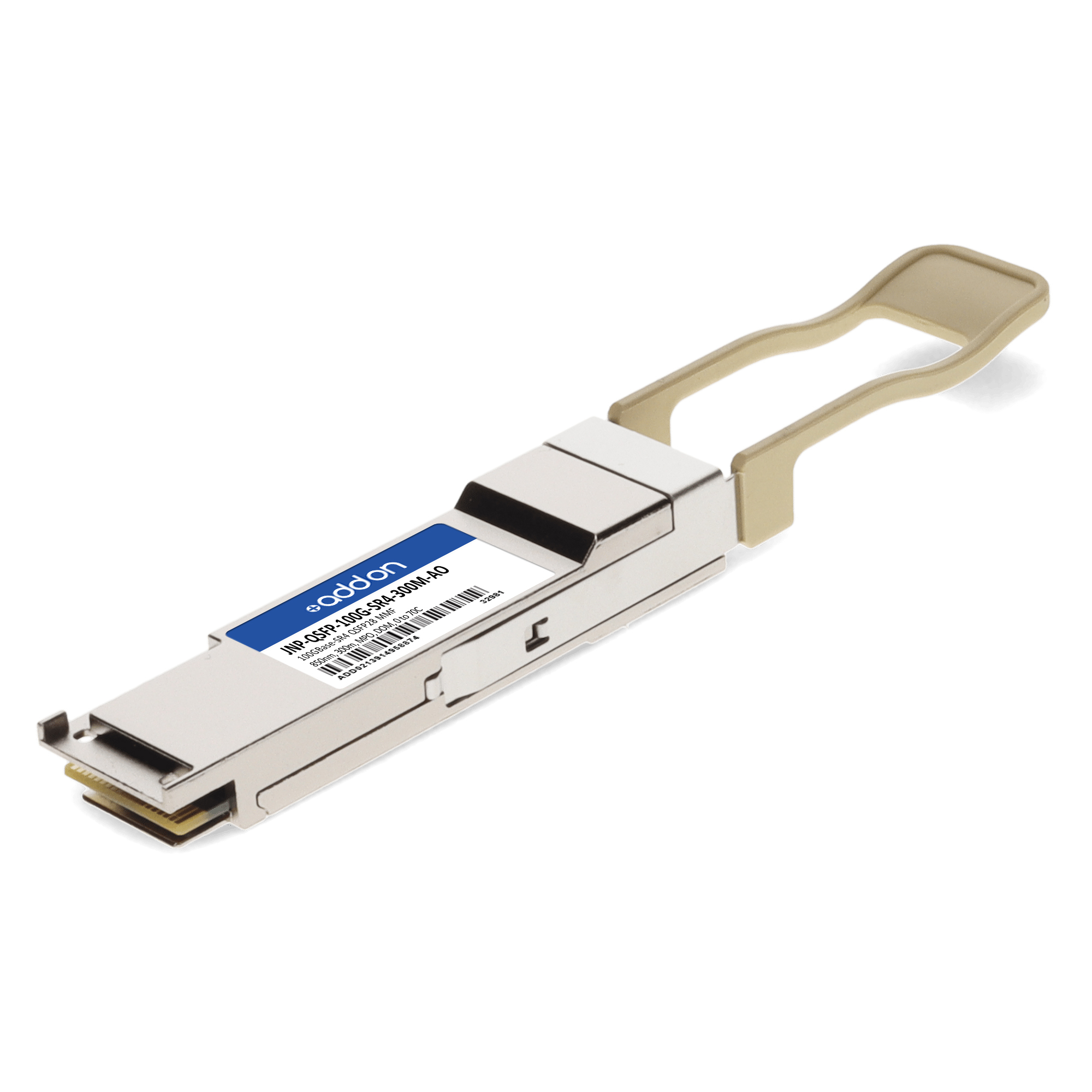 AddOn Networks JNP-QSFP-100G-SR4-30 Compatible 100G QSFP28 300 m TAA Compliant Transceiver AddOn Networks JNP-QSFP-100G-SR4-30 Compatible 100G QSFP28 300 m TAA Compliant Transceiver