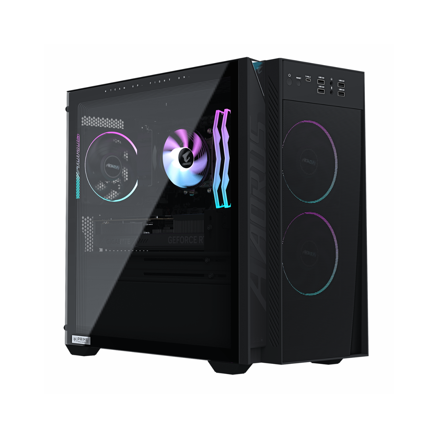 Image of Gigabyte AORUS PRIME 3 AMD Ryzen 7 9700X 32GB RAM 1TB SSD RTX 5070 Win