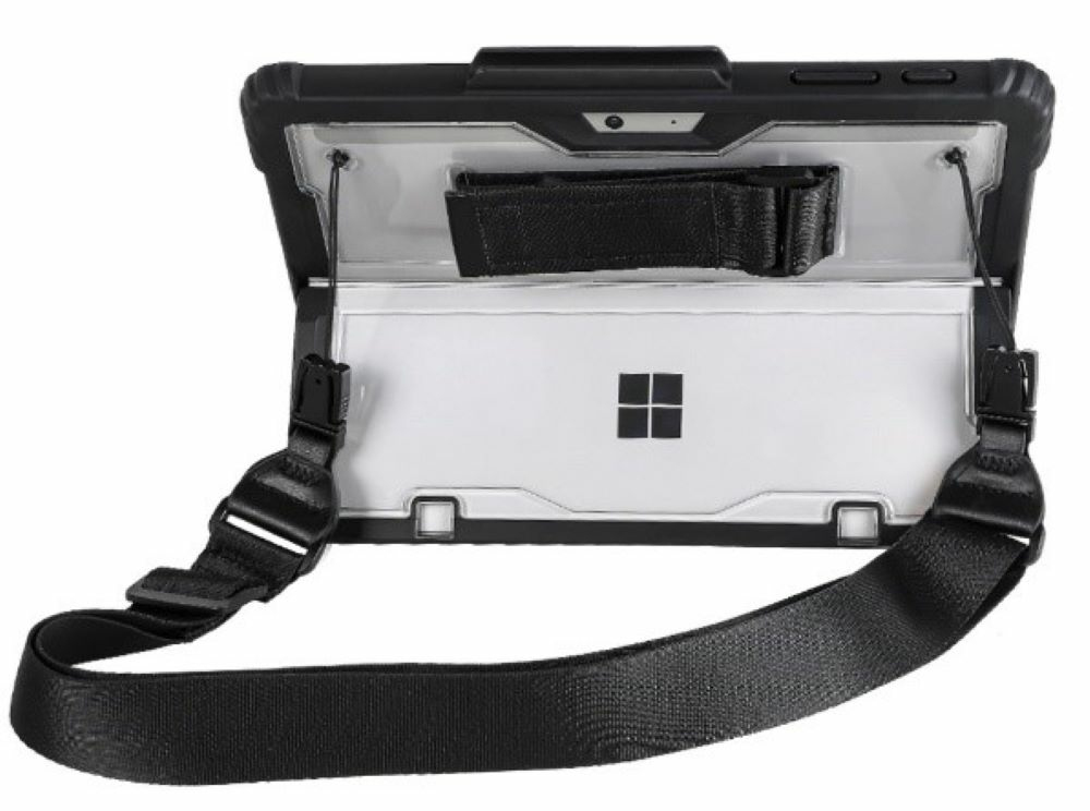 JLC Microsoft Surface Pro 8 Force Case with Shoulder Strap - Black