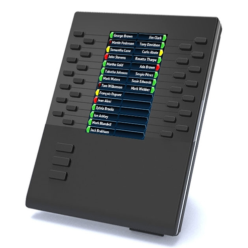 Image of Mitel 80C00007AAA-A IP add-on module Black 28 buttons