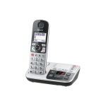 Panasonic KX-TGE520GS telephone DECT telephone Caller ID Black, Silver