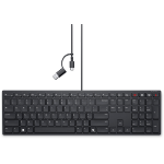 DELL KB525C keyboard Office USB QWERTY US English Black