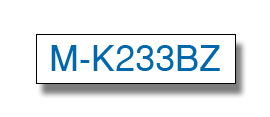 Image of Brother MK-233BZ DirectLabel blue on white 12mm x 8m for Brother...