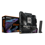 GIGABYTE B850M AORUS ELITE WIFI6E Motherboard - AMD Ryzen 9000 Series CPUs, 12+2+2 Phases Digital VRM, up to 8200MHz DDR5 (OC), 1xPCIe 5.0 + 1xPCIe 4.0 M.2, WIFI 6E, 2.5GbE LAN, USB 3.2 Gen 2