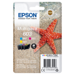 Epson C13T03U54010/603 Ink cartridge multi pack C,M,Y, 3x130 pages 7,2ml Pack=3 for Epson XP 2100