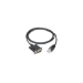 Panduit MA001 serial cable Black 39.4" (1 m) DB-9