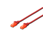 Digitus DK-1617-0025/R netwerkkabel Rood 0,25 m Cat6 U/UTP (UTP)