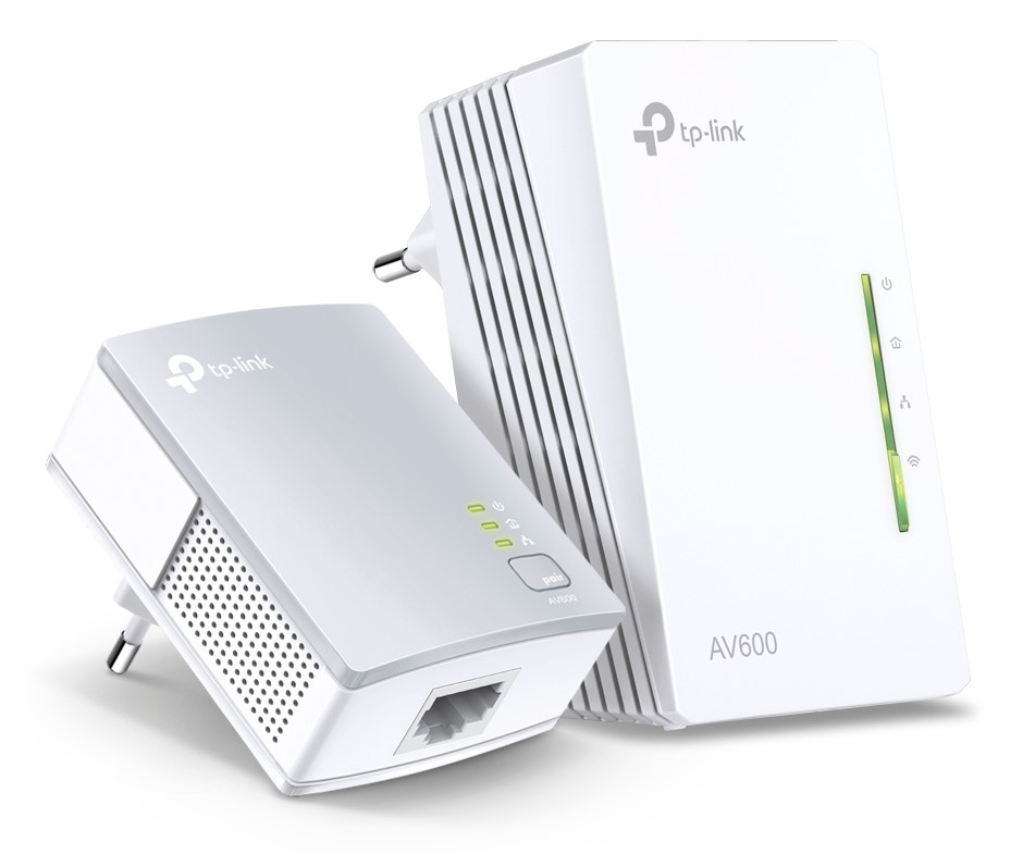 Image of TP-Link AV600 600 Mbit/s Ethernet LAN Wi-Fi White 1 pc(s)