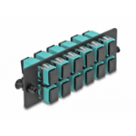 DeLOCK 66928 glasvezeladapter SC/SC 1 stuk(s) Aqua-kleur, Zwart