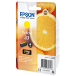 Epson Oranges Singlepack Yellow 33 Claria Premium Ink