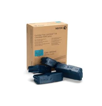 Xerox 108R00833 Dry ink in color-stix cyan Contract, 4x9.25K pages Pack=4 for Xerox ColorQube 9200