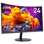 Koorui 24N5CA computer monitor 59.9 cm (23.6") 1920 x 1080 pixels Full HD LED Black