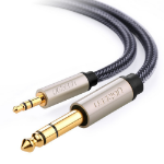 Ugreen 10625 audio cable 1 m 2 x 6.35mm 3.5mm Black