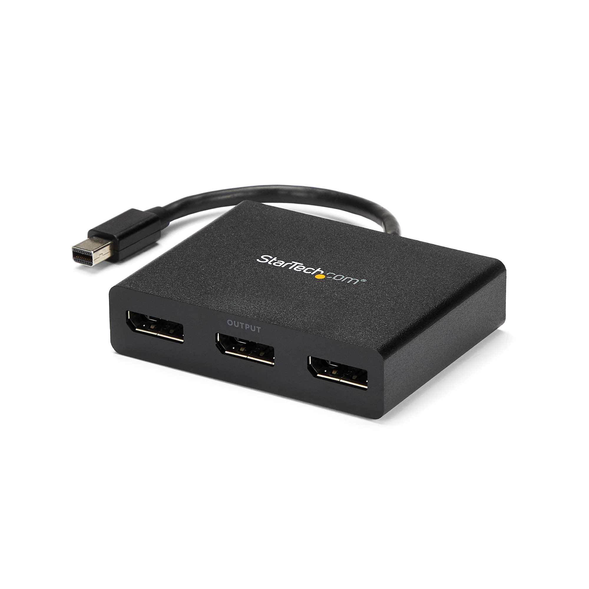 Image of StarTech.com 3-Port Multi Monitor Adapter - Mini DisplayPort to...