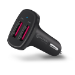 ALOGIC 2 Port USB-A Car Charger 5V/4.8A (2.4A + 2.4A) with Smart Charge - Black