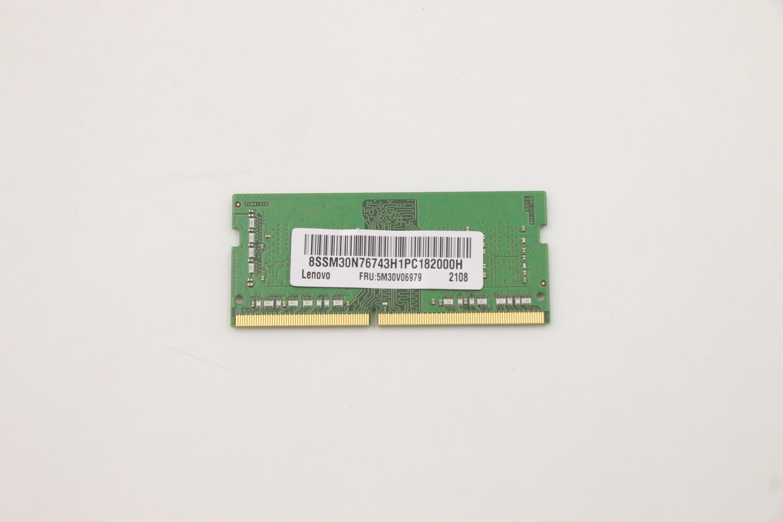 Image of Lenovo 5M30V06979 memory module 8 GB 1 x 8 GB DDR4 3200 MHz