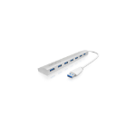 ICY BOX IB-AC6701 USB 3.2 Gen 1 (3.1 Gen 1) Type-A 5000 Mbit/s Silver