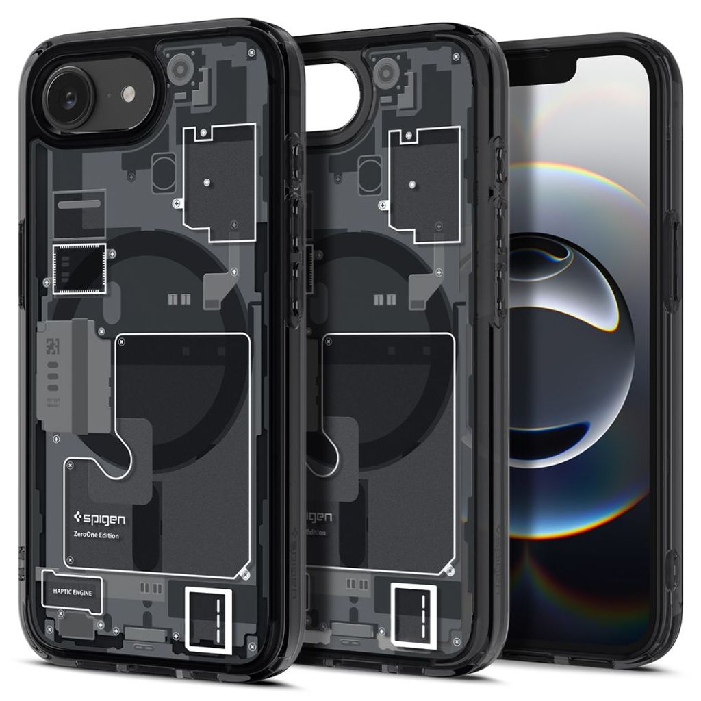 EU Product - Ultra Hybrid MagSafe Zero One Case for iPhone 17e/16e - Black thumbnail